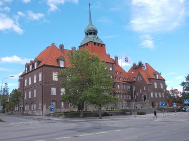 Das Rathaus in Östersund