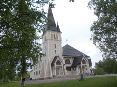 Die Kirche in Arvidsjaur